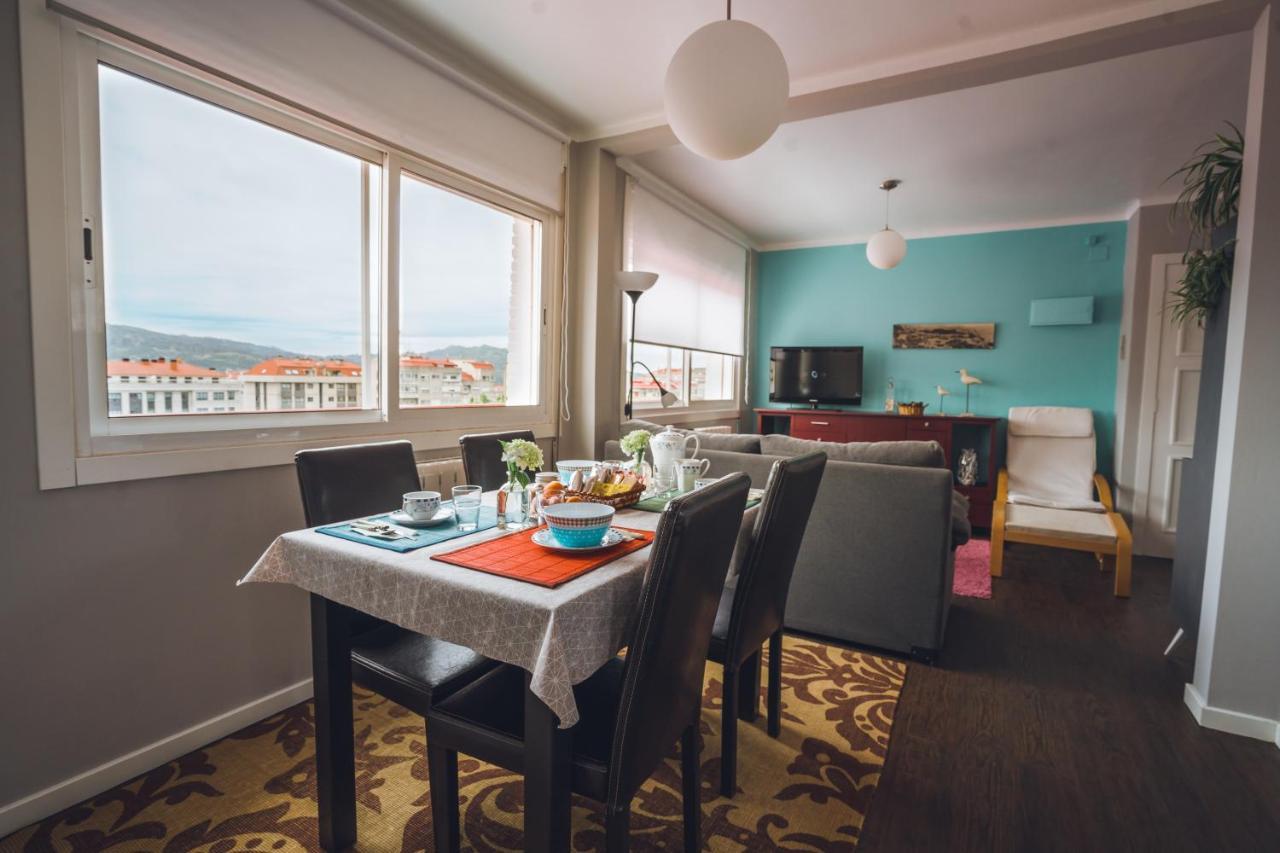 Ferienwohnung Atico Con Vistas Entre Centro Y Playa Vigo Exterior foto