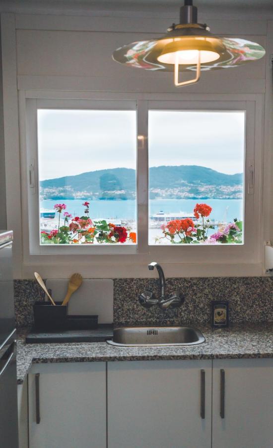 Ferienwohnung Atico Con Vistas Entre Centro Y Playa Vigo Exterior foto